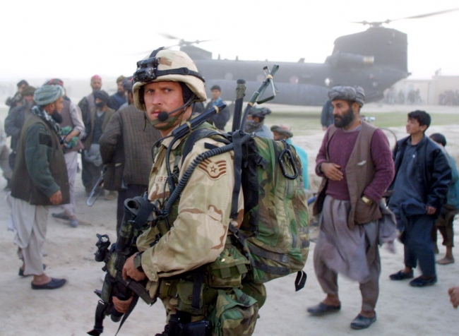 ABD ve İngiltere 7 Ekim 2001'de Afganistan'a müdahale etti. Fotoğraf: Reuters